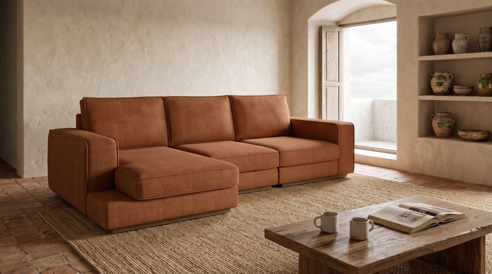 Olivia, sofa w pokoju dziennym